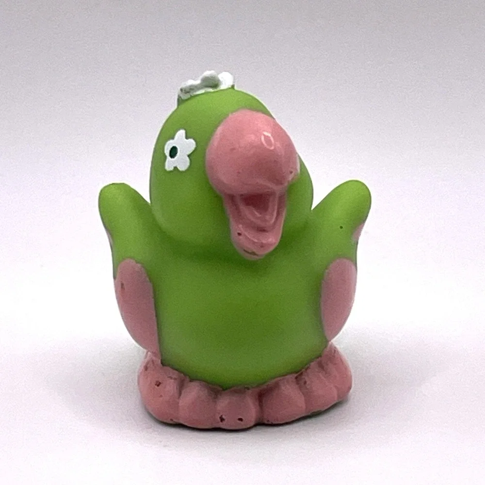 Strawberry Shortcake Lime Chiffon Pet Parrot‎ Parfait Figure Vintage 1982 Kenner